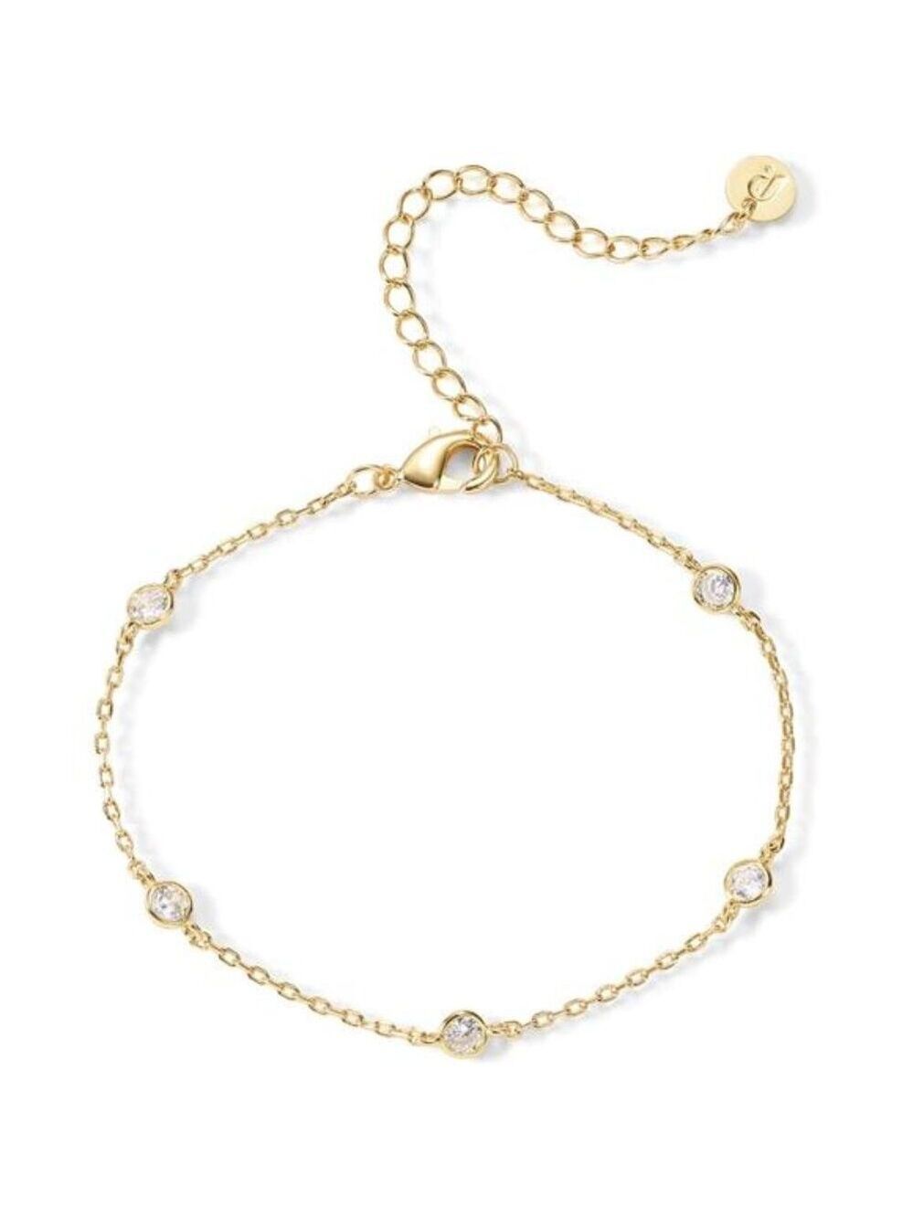Womens Gold Beaded Bracelet Stackable Adjustable Dainty Layering Jewelry Gift